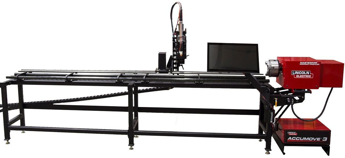 Masterpipe® Compact Profiler - A CNC Plasma Pipe Cutting and Profiling Machine